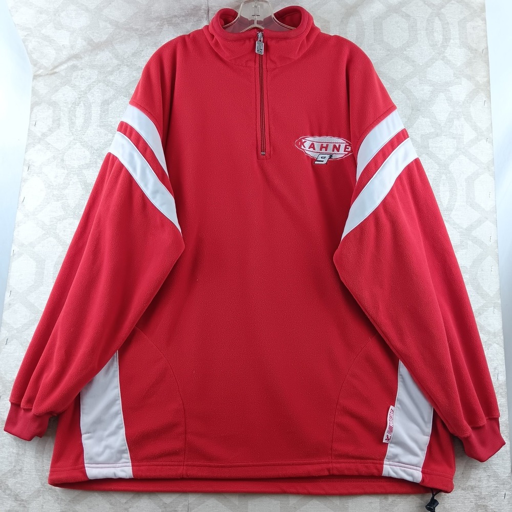 Chase Kasey Kahne #9 NASCAR Sweatshirt Red‎ Mens Extra Large 1/4 Zip Pullover